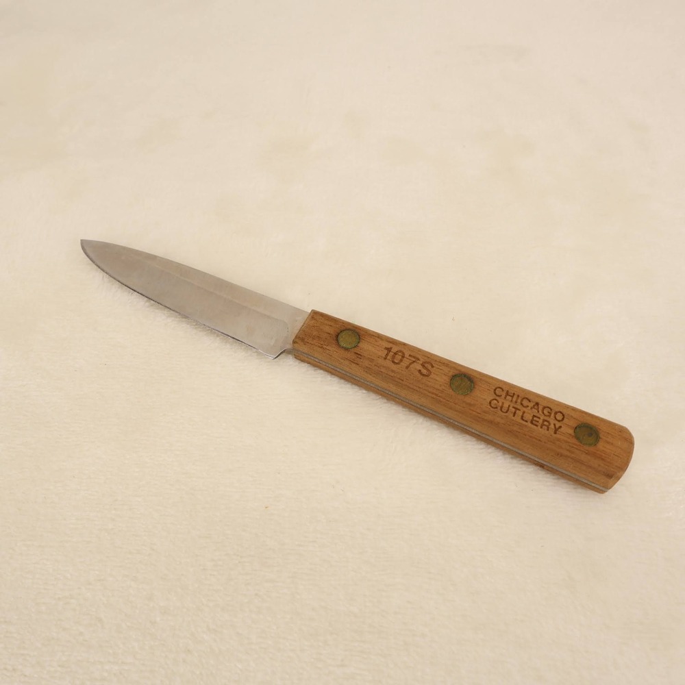Chicago Cutlery 107S Paring Knife Wood Handle Stainless Steel Made in USA